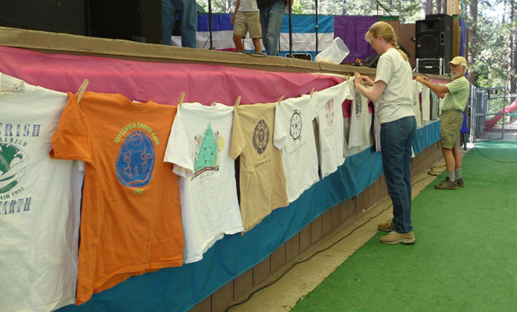 Earth Fair Shirts Over The Years